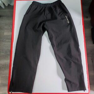 Easton Drawstring Joggers, men's youth Large, black,  Ankle Zip